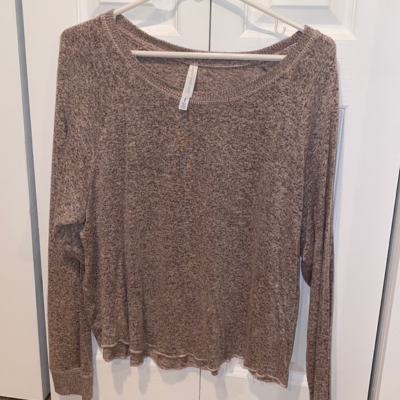 Pink, black, gray light sweater - Picture 1 of 2